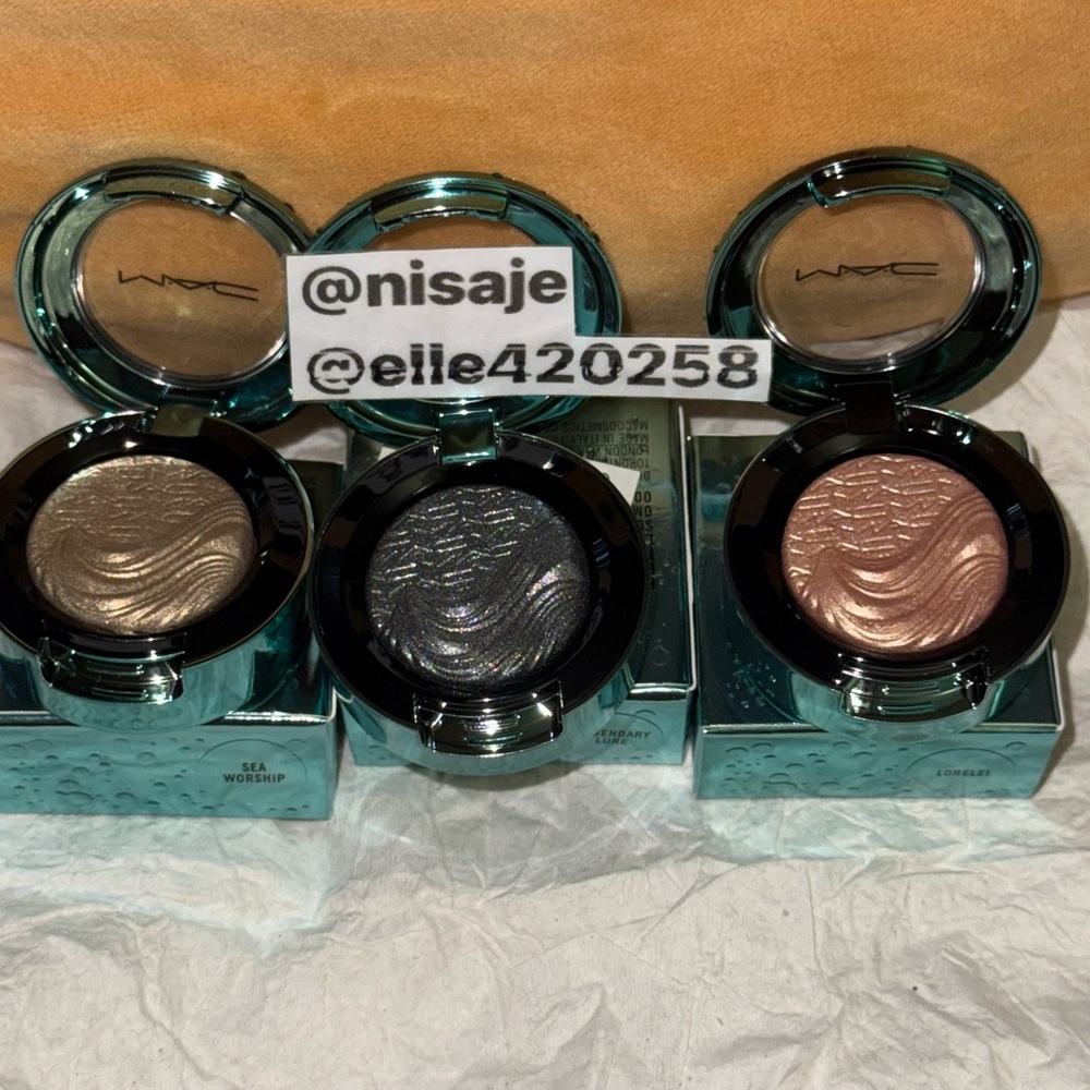 MAC Alluring Aquatics *THREE* 2015 Extra Dimension Eyeshadows RARE/HTF